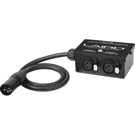 xlr distribution box|xlr splitter box .